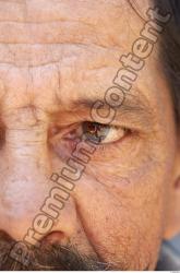 Eye Man White Average Wrinkles